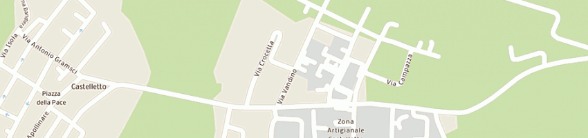 Mappa della impresa assemblaggi pm di predieri e martorelli snc a CASTELLO DI SERRAVALLE