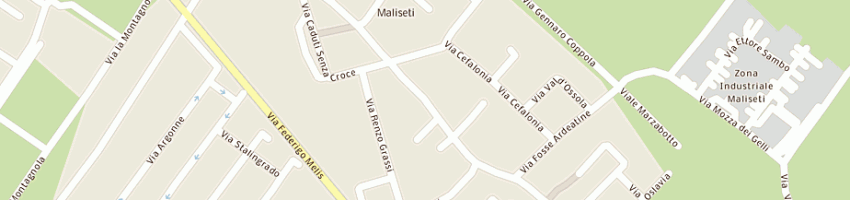 Mappa della impresa dar call center e general store di aslam mohammad e c snc a PRATO
