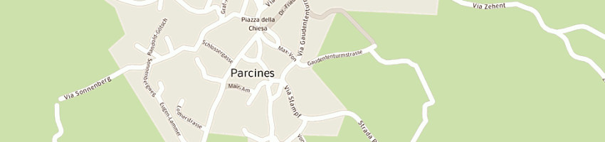 Mappa della impresa meranblick sas di bernhart martina e co a PARCINES