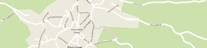 Mappa della impresa schulsprengelpartschins a PARCINES