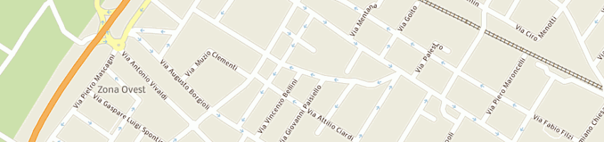 Mappa della impresa piccinelli giovanni a SAN PAOLO