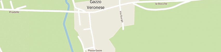 Mappa della impresa poste italiane spa a GAZZO VERONESE
