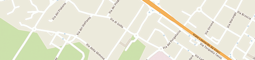 Mappa della impresa emmeci auto srl a PRATO