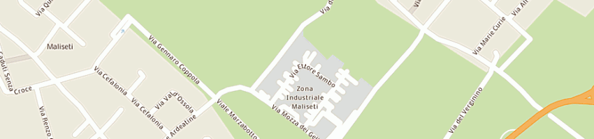 Mappa della impresa publiprato srl a PRATO