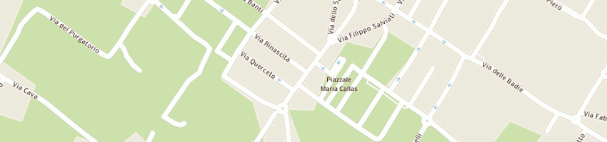 Mappa della impresa lilli fiorenzo a PRATO