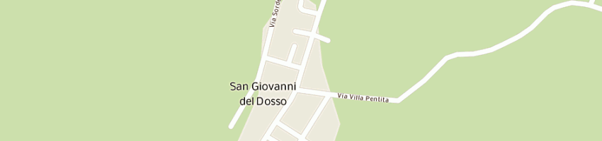 Mappa della impresa bar sport a SAN GIOVANNI DEL DOSSO