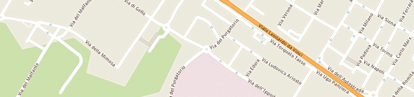 Mappa della impresa autotrasporti gt di guglielmi e turi snc a PRATO