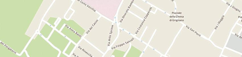 Mappa della impresa simmaco giuseppe a PRATO
