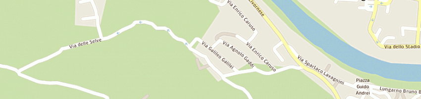 Mappa della impresa caciolli luciano a LASTRA A SIGNA