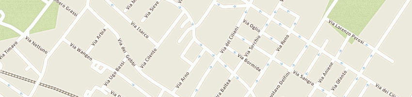 Mappa della impresa manifattura pratese lane pettinate (sas) a PRATO