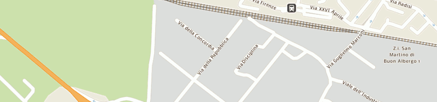 Mappa della impresa grisi flli srl a SAN MARTINO BUON ALBERGO
