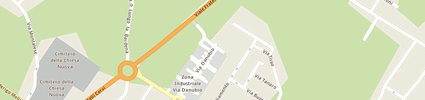 Mappa della impresa fresafil di francesco lombardi e c sas a PRATO