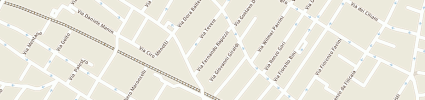 Mappa della impresa leder srl a PRATO