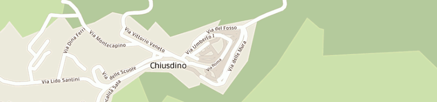 Mappa della impresa associazione pubblica assistenza a CHIUSDINO