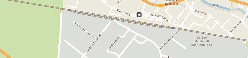 Mappa della impresa viviani matteo a SAN MARTINO BUON ALBERGO