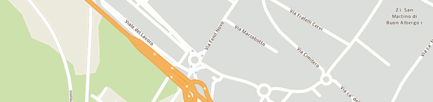 Mappa della impresa car due spa a VERONA