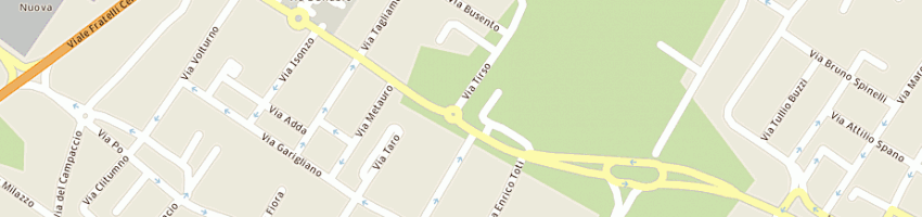 Mappa della impresa masetti m e c (sas) a PRATO