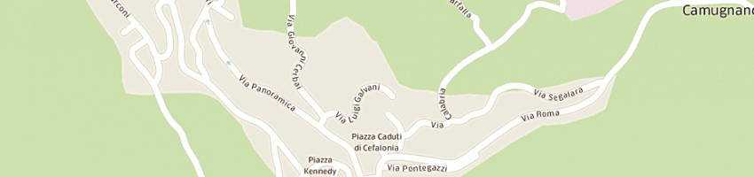 Mappa della impresa guidotti romano a CAMUGNANO