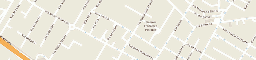 Mappa della impresa sherlock di baldi marzia e c snc a PRATO