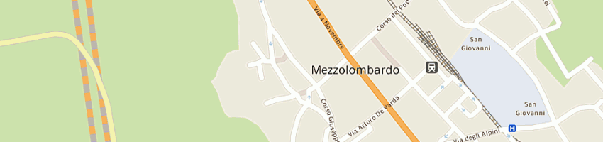 Mappa della impresa associazione sportiva volley mezzolombardo a MEZZOLOMBARDO