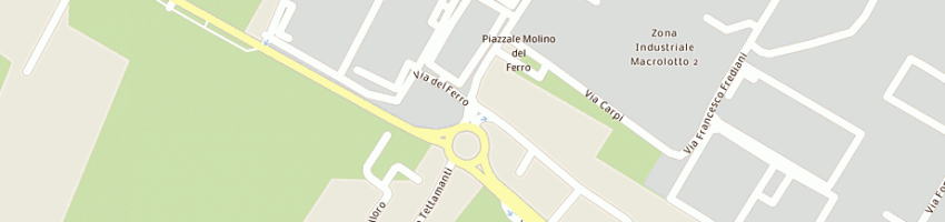 Mappa della impresa cda firenze srl a PRATO