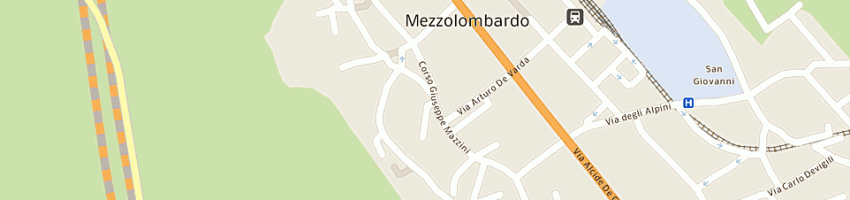 Mappa della impresa alpicolor (srl) a MEZZOLOMBARDO