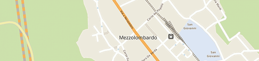 Mappa della impresa l alba srl a MEZZOLOMBARDO