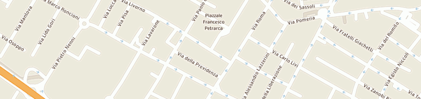 Mappa della impresa ciappi manuele a PRATO