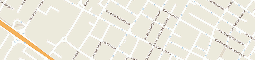 Mappa della impresa bernardini giancarlo a PRATO
