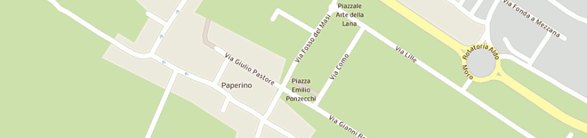 Mappa della impresa transvideo snc a PRATO