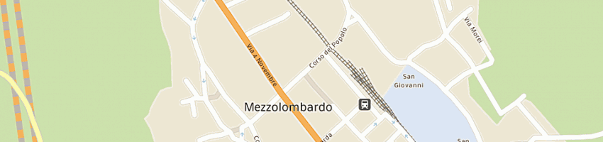 Mappa della impresa cidi trans srl a MEZZOLOMBARDO