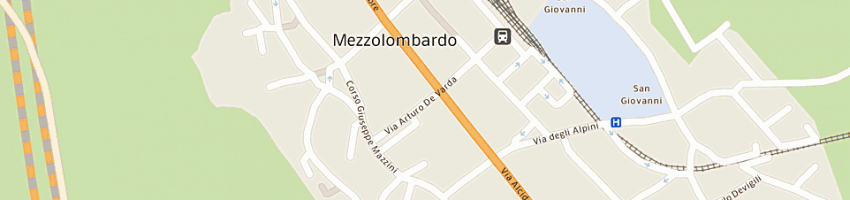 Mappa della impresa topkapy sas a MEZZOLOMBARDO