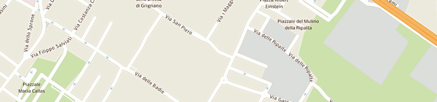Mappa della impresa covoni claudio a PRATO