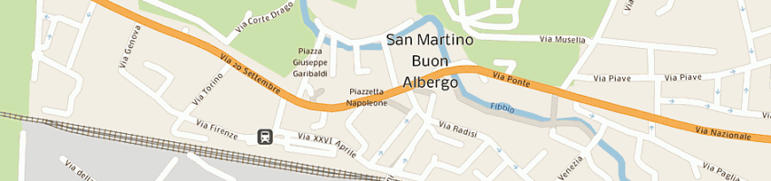 Mappa della impresa farmacia nigri a SAN MARTINO BUON ALBERGO