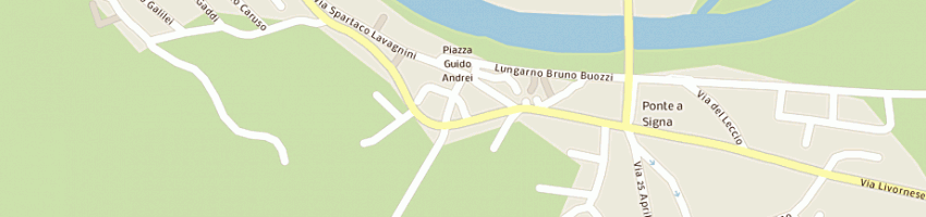 Mappa della impresa ambulatorio veterinario il prato dei dottori luigi deriu e chiara g a LASTRA A SIGNA