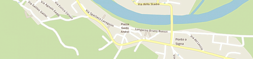 Mappa della impresa piesse tessuti a LASTRA A SIGNA
