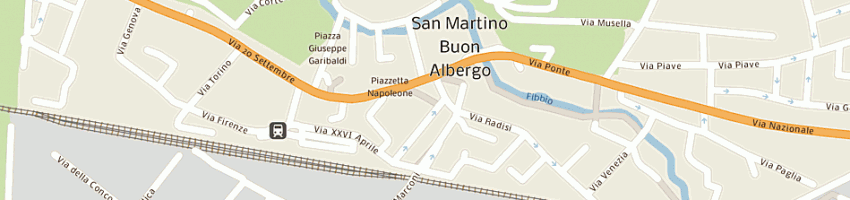 Mappa della impresa verzini luciano a SAN MARTINO BUON ALBERGO