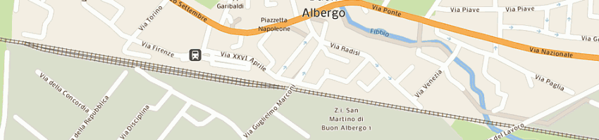 Mappa della impresa falezza claudio a SAN MARTINO BUON ALBERGO