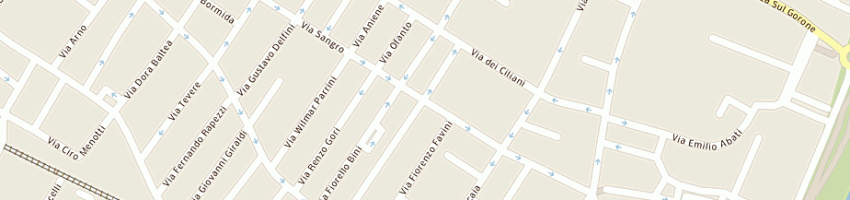 Mappa della impresa niemen lidia francesca a PRATO