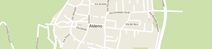 Mappa della impresa azienda provinciale per i servizi sanitari a ALDENO