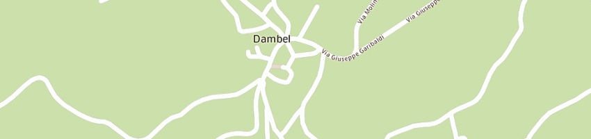 Mappa della impresa famiglia cooperativa alta anaunia scarl a DAMBEL