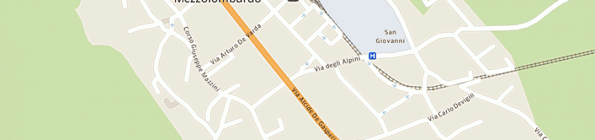 Mappa della impresa autotrasporti vukic di vukic mladen e c snc a MEZZOLOMBARDO