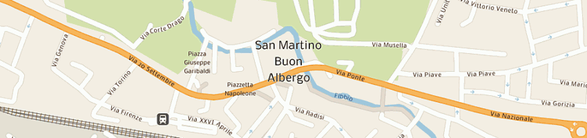 Mappa della impresa banca veronese credito cooperativo di concamarise scarl a SAN MARTINO BUON ALBERGO