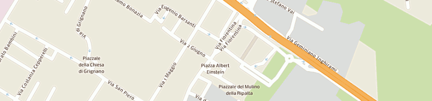 Mappa della impresa pratocar (srl) a PRATO