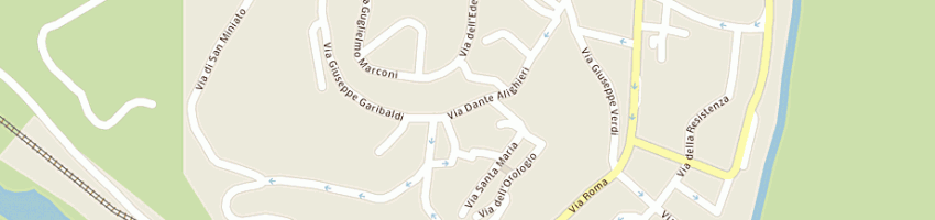Mappa della impresa piccini gabriele a SIGNA