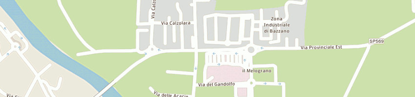 Mappa della impresa setti pneumatici srl a BAZZANO