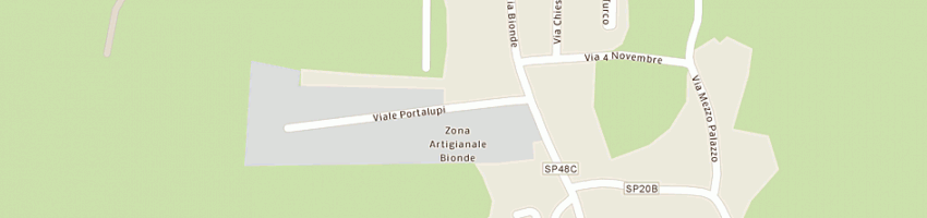 Mappa della impresa moto flash di rizzi michele a SALIZZOLE