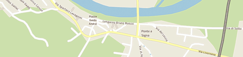 Mappa della impresa delmonte santo a LASTRA A SIGNA