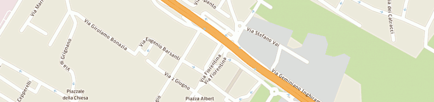 Mappa della impresa ergon srl a PRATO