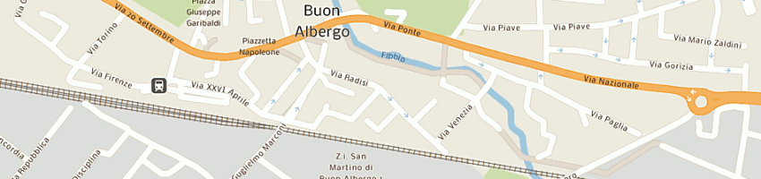 Mappa della impresa schindler ascensori (spa) a SAN MARTINO BUON ALBERGO